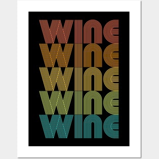 Vintage Wine Posters and Art